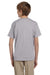 Fruit Of The Loom 3931B Youth HD Jersey Short Sleeve Crewneck T-Shirt Silver Grey Back