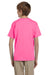 Fruit Of The Loom 3931B Youth HD Jersey Short Sleeve Crewneck T-Shirt Neon Pink Side