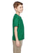 Fruit Of The Loom 3931B Youth HD Jersey Short Sleeve Crewneck T-Shirt Heather Green Side