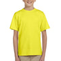 Fruit Of The Loom Youth HD Jersey Short Sleeve Crewneck T-Shirt - Neon Yellow