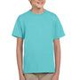 Fruit Of The Loom Youth HD Jersey Short Sleeve Crewneck T-Shirt - Scuba Blue