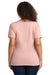 Next Level 3940 Womens Relaxed Short Sleeve V-Neck T-Shirt Desert Pink Back