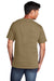 Port & Company PC54/PC54T Mens Core Short Sleeve Crewneck T-Shirt Coyote Brown Back