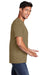 Port & Company PC54/PC54T Mens Core Short Sleeve Crewneck T-Shirt Coyote Brown Side