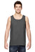 Fruit Of The Loom 39TKR Mens HD Jersey Tank Top Charcoal Grey Front