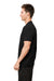 Next Level 4210 Mens Eco Performance Short Sleeve Crewneck T-Shirt Heather Black Side