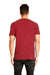 Next Level 4210 Mens Eco Performance Short Sleeve Crewneck T-Shirt Cardinal Red Back