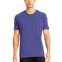 Next Level Mens Eco Performance Short Sleeve Crewneck T-Shirt - Heather Sapphire Blue - Closeout