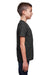 Next Level 4212 Youth Eco Performance Moisture Wicking Short Sleeve Crewneck T-Shirt Heather Black Side