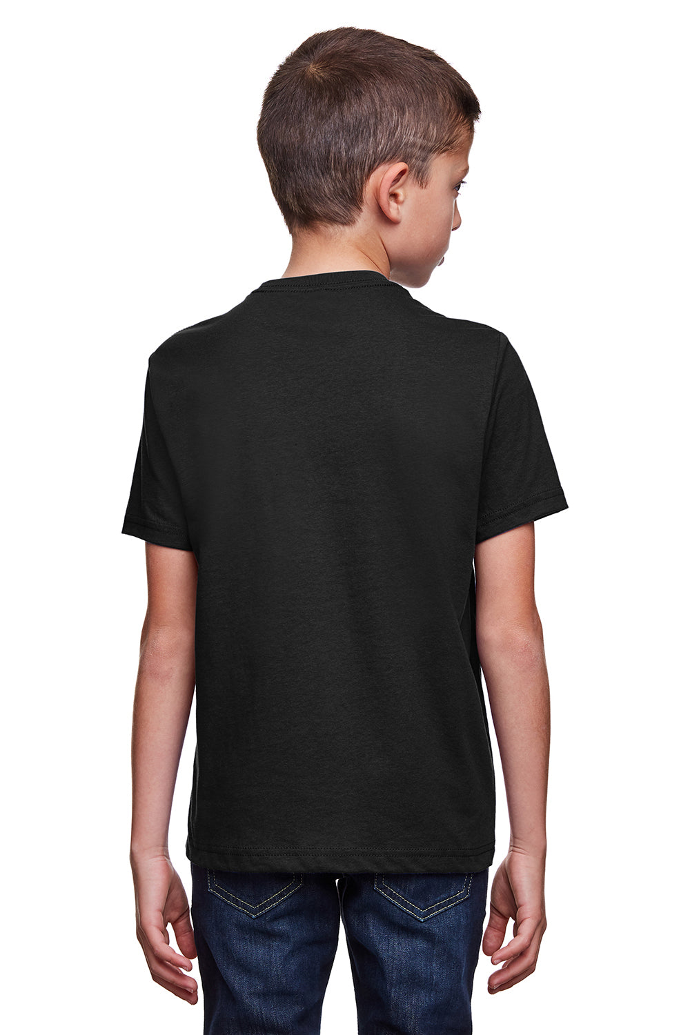Next Level 4212 Youth Eco Performance Moisture Wicking Short Sleeve Crewneck T-Shirt Black Back