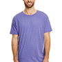 Hanes Mens X-Temp FreshIQ Moisture Wicking Short Sleeve Crewneck T-Shirt - Grape Purple - Closeout