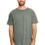 Hanes Mens X-Temp FreshIQ Moisture Wicking Short Sleeve Crewneck T-Shirt - Military Green
