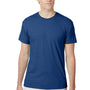 Hanes Mens X-Temp FreshIQ Moisture Wicking Short Sleeve Crewneck T-Shirt - Heather Regal Navy Blue