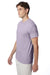 Hanes 42TB Mens X-Temp FreshIQ Moisture Wicking Short Sleeve Crewneck T-Shirt Heather Pale Violet Purple 3Q