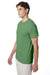 Hanes 42TB Mens X-Temp FreshIQ Moisture Wicking Short Sleeve Crewneck T-Shirt Heather True Green 3Q