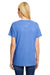 Hanes 42VT Womens X-Temp FreshIQ Moisture Wicking Short Sleeve V-Neck T-Shirt Royal Blue Back