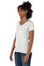 Hanes 42VT Womens X-Temp FreshIQ Moisture Wicking Short Sleeve V-Neck T-Shirt Eco White 3Q