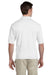 Jerzees 436P Mens SpotShield Stain Resistant Short Sleeve Polo Shirt w/ Pocket White Back