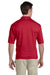 Jerzees 436P Mens SpotShield Stain Resistant Short Sleeve Polo Shirt w/ Pocket Red Back