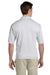 Jerzees 436P Mens SpotShield Stain Resistant Short Sleeve Polo Shirt w/ Pocket Ash Grey Back