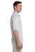 Jerzees 436P Mens SpotShield Stain Resistant Short Sleeve Polo Shirt w/ Pocket Ash Grey Side