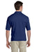 Jerzees 436P Mens SpotShield Stain Resistant Short Sleeve Polo Shirt w/ Pocket Navy Blue Back