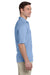 Jerzees 436P Mens SpotShield Stain Resistant Short Sleeve Polo Shirt w/ Pocket Light Blue Side