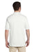 Jerzees 437 Mens SpotShield Stain Resistant Short Sleeve Polo Shirt White Back