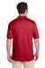 Jerzees 437 Mens SpotShield Stain Resistant Short Sleeve Polo Shirt Red Back