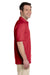 Jerzees 437 Mens SpotShield Stain Resistant Short Sleeve Polo Shirt Red Side