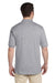 Jerzees 437 Mens SpotShield Stain Resistant Short Sleeve Polo Shirt Oxford Grey Back