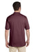 Jerzees 437 Mens SpotShield Stain Resistant Short Sleeve Polo Shirt Maroon Back
