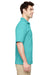 Jerzees 437 Mens SpotShield Stain Resistant Short Sleeve Polo Shirt Scuba Blue Side
