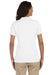 Jerzees 437W Womens SpotShield Stain Resistant Short Sleeve Polo Shirt White Back