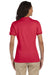 Jerzees 437W Womens SpotShield Stain Resistant Short Sleeve Polo Shirt Red Back