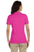 Jerzees 437W Womens SpotShield Stain Resistant Short Sleeve Polo Shirt Cyber Pink Back