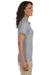 Jerzees 437W Womens SpotShield Stain Resistant Short Sleeve Polo Shirt Oxford Grey Side