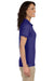 Jerzees 437W Womens SpotShield Stain Resistant Short Sleeve Polo Shirt Purple Side