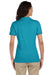 Jerzees 437W Womens SpotShield Stain Resistant Short Sleeve Polo Shirt California Blue Back
