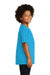 Gildan 5000B/G500B Youth Short Sleeve Crewneck T-Shirt Heather Sapphire Blue Side