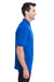 Jerzees 443MR Mens Short Sleeve Polo Shirt Royal Blue Side
