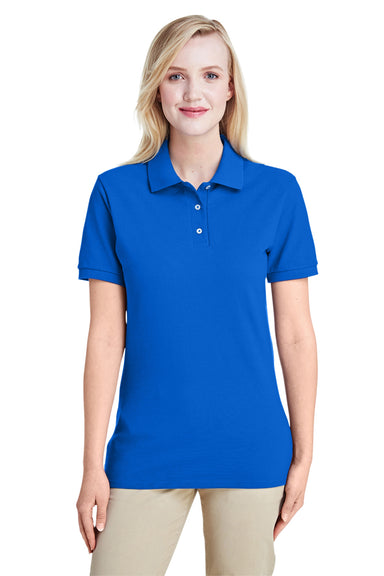 Jerzees 443WR Womens Short Sleeve Polo Shirt Royal Blue Front