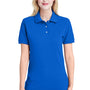 Jerzees Womens Short Sleeve Polo Shirt - Royal Blue