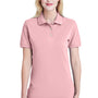 Jerzees Womens Short Sleeve Polo Shirt - Classic Pink