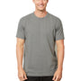 Next Level Mens Eco Short Sleeve Crewneck T-Shirt - Heather Dark Grey - Closeout