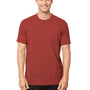 Next Level Mens Eco Short Sleeve Crewneck T-Shirt - Heather Teja Red - Closeout