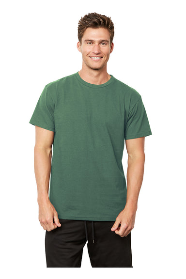 Next Level 4600 Mens Eco Short Sleeve Crewneck T-Shirt Royal Pine Green Front