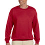 Jerzees Mens Super Sweats NuBlend Pill Resistant Fleece Crewneck Sweatshirt - True Red