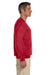 Jerzees 4662 Mens Super Sweats NuBlend Fleece Crewneck Sweatshirt Red Side