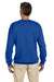 Jerzees 4662 Mens Super Sweats NuBlend Fleece Crewneck Sweatshirt Royal Blue Back